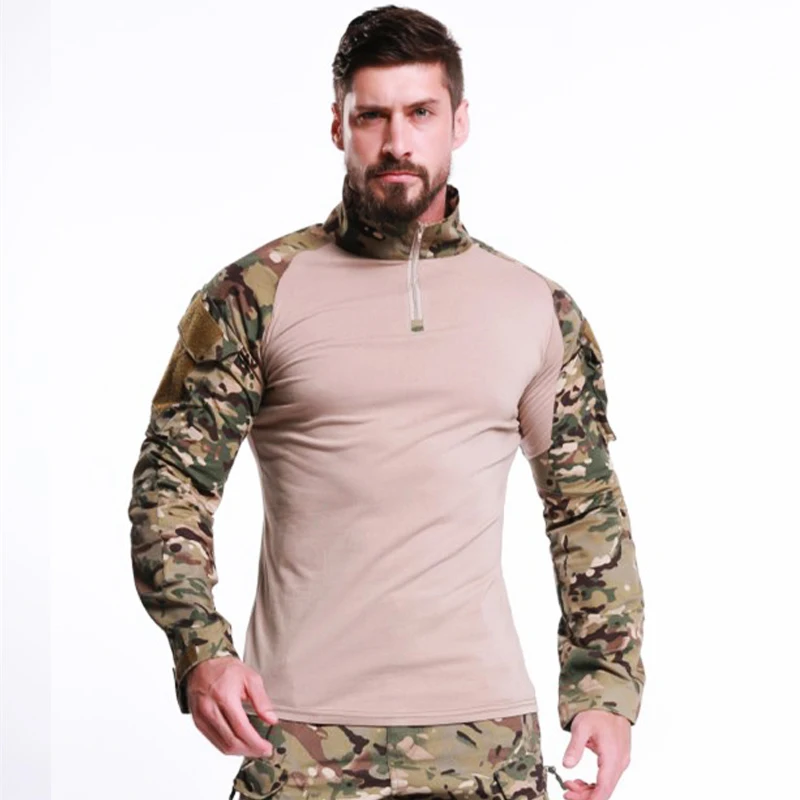 Men Quick Dry Long Sleeve Turtleneck BDU Undershirt Tactical Camouflage Hoodie Sweatshirt Fitness Autumn Winter Shirt Jacket Tee
Men Quick Dry Long Sleeve Turtleneck BDU Undershirt Tactical Camouflage Hoodie Sweatshirt Fitness Autumn Winter Shirt Jacket Tee