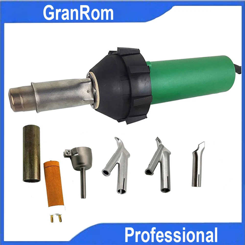 Профессиональные наборы тепловых пистолетов 1600 Вт, горелка с горячим воздухом и 4 шт. сварочными насадками, нагревательный элемент, ручной набор инструментов для сварки пластика
Профессиональные наборы тепловых пистолетов 1600 Вт, горелка с горячим воздухом и 4 шт. сварочными насадками, нагревательный элемент, ручной набор инструментов для сварки пластика