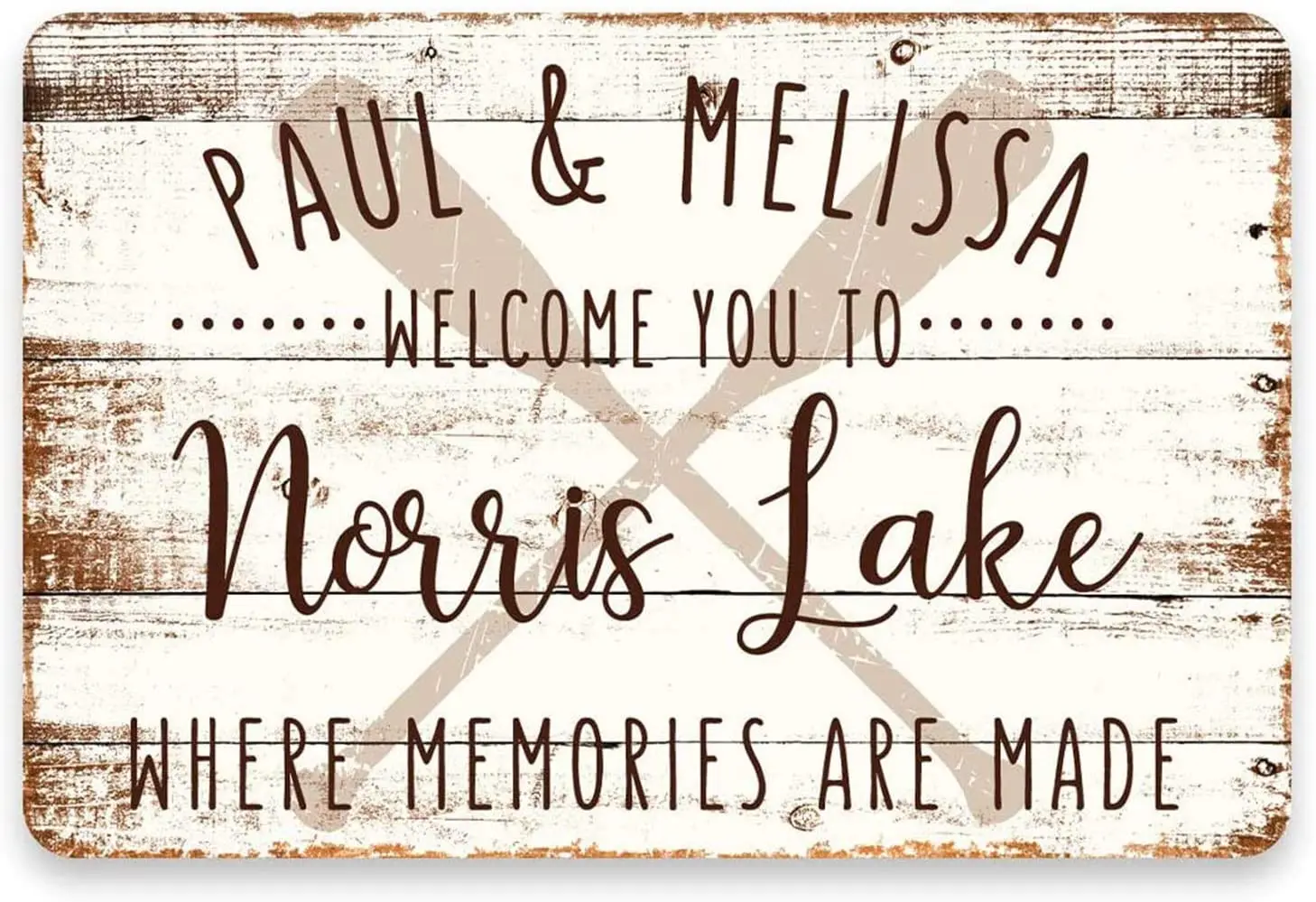 TOPYUN Personalized Tin Sign Where Memories are Made Sign 8 X 12 Metal Sign Wall Decor Gift
TOPYUN Personalized Tin Sign Where Memories are Made Sign 8 X 12 Metal Sign Wall Decor Gift
