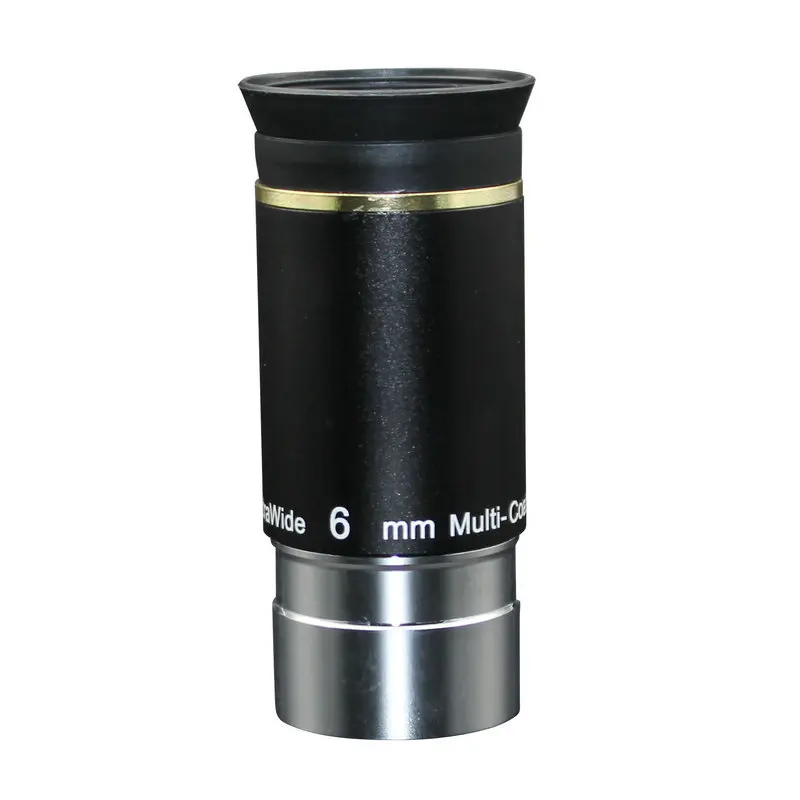 The 66-degree UW 6mm Telescope's Planetary Eyepieces Grow 12.5 Inches In Width.
The 66-degree UW 6mm Telescope's Planetary Eyepieces Grow 12.5 Inches In Width.