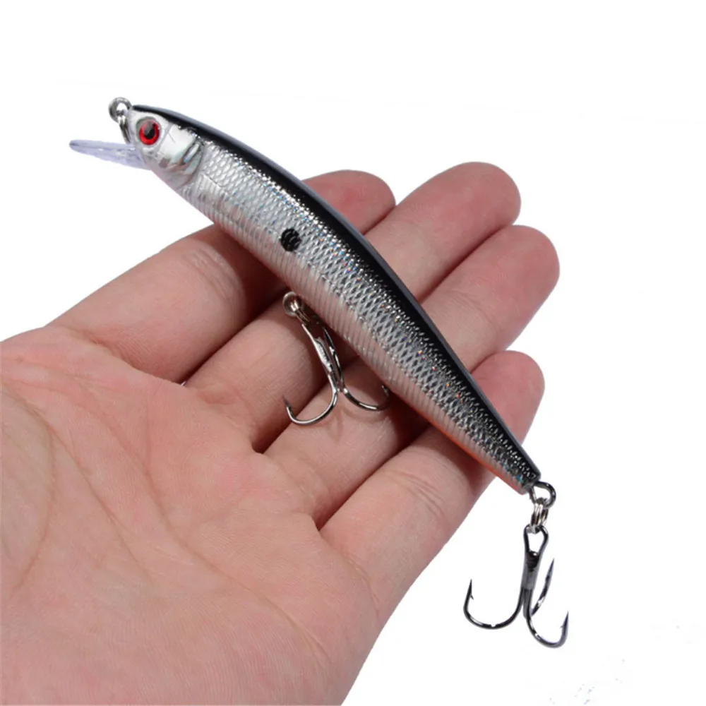 1Pcs Plastic Floating Wobbler Fishing Lure 10cm 8.3g Minnow Artificial Hard Bait Crankbait Pike Bass Treble Hooks Tackle
1Pcs Plastic Floating Wobbler Fishing Lure 10cm 8.3g Minnow Artificial Hard Bait Crankbait Pike Bass Treble Hooks Tackle