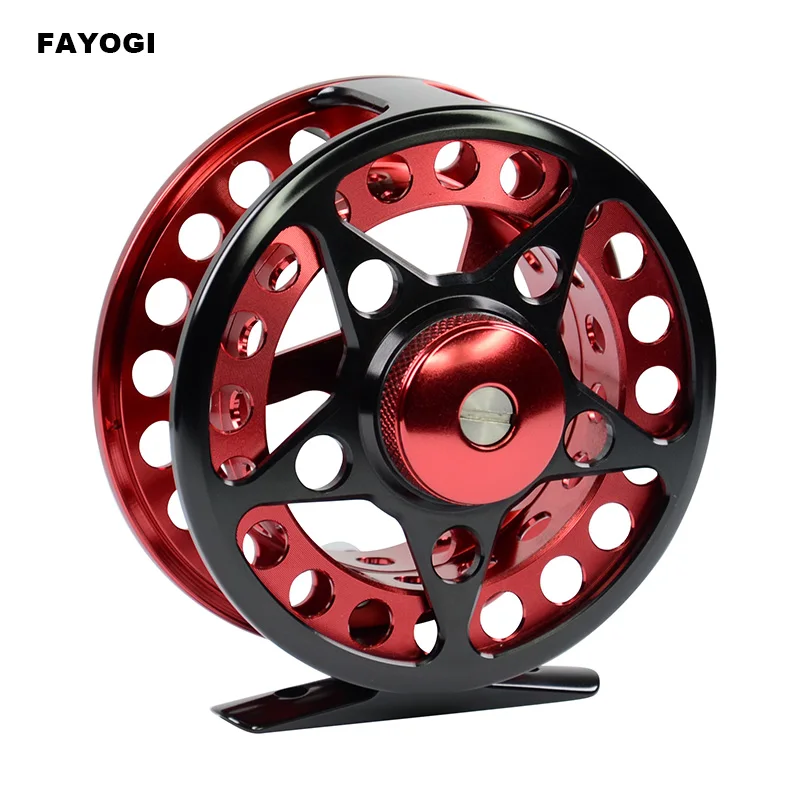 Double Color Fly Fishing Reel CNC machined 6061Aluminium Alloy 5/7 size Large Arbor Fly Reel Trout Fishing Accessories
Double Color Fly Fishing Reel CNC machined 6061Aluminium Alloy 5/7 size Large Arbor Fly Reel Trout Fishing Accessories