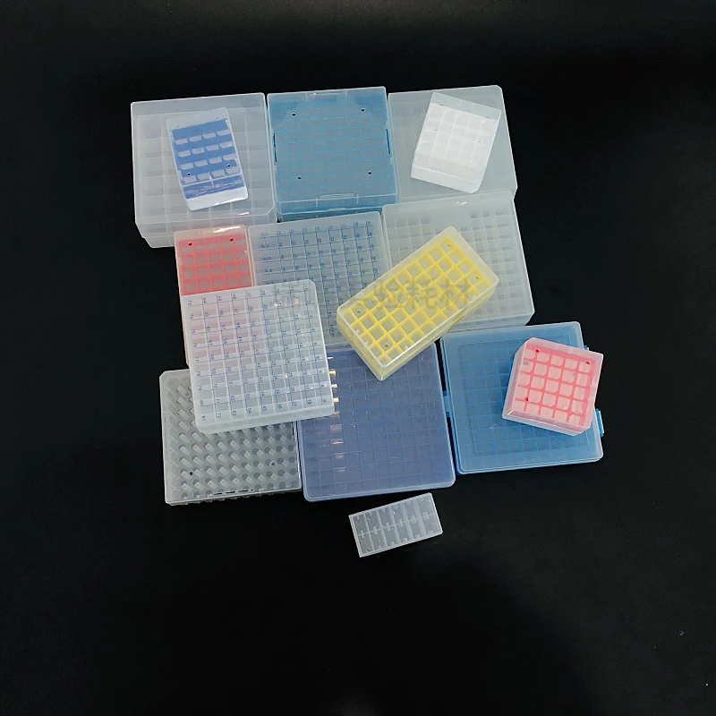 4pcs/lot 1.5ml/1.8ml/2ml lab Plastic freezer box Cryo tube storage freezing tube Plastic frozen tube box
4pcs/lot 1.5ml/1.8ml/2ml lab Plastic freezer box Cryo tube storage freezing tube Plastic frozen tube box