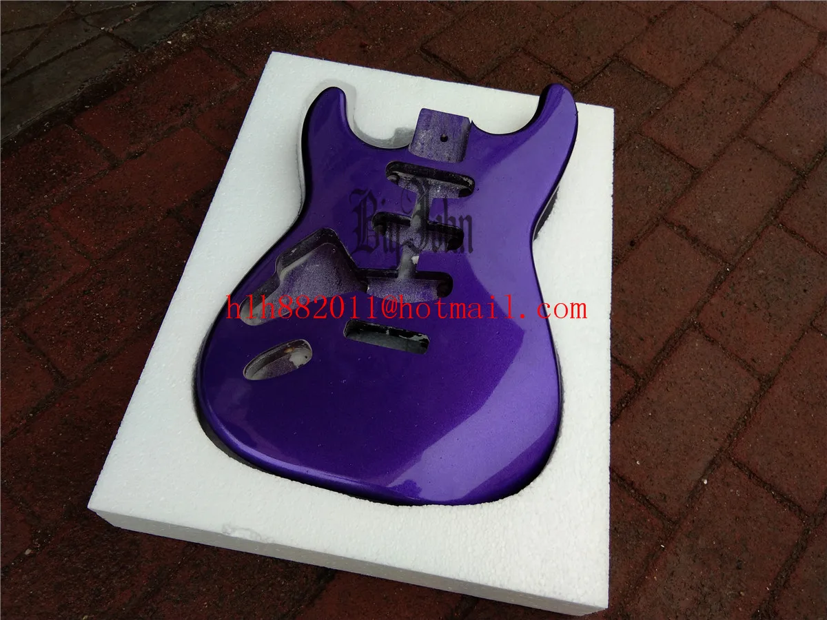 Purple 6 Strings ST Left handed Ash Electric Guitar Body,3S Route For Single Wave Electric Guitar BJ412
Purple 6 Strings ST Left handed Ash Electric Guitar Body,3S Route For Single Wave Electric Guitar BJ412