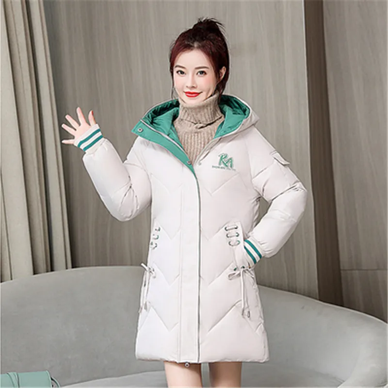 Women's Cotton-Padded Jacket Winter New Korean Version Of Loose Cotton Outwear Women's Mid-Length Thick Bread Coat A733
Women's Cotton-Padded Jacket Winter New Korean Version Of Loose Cotton Outwear Women's Mid-Length Thick Bread Coat A733