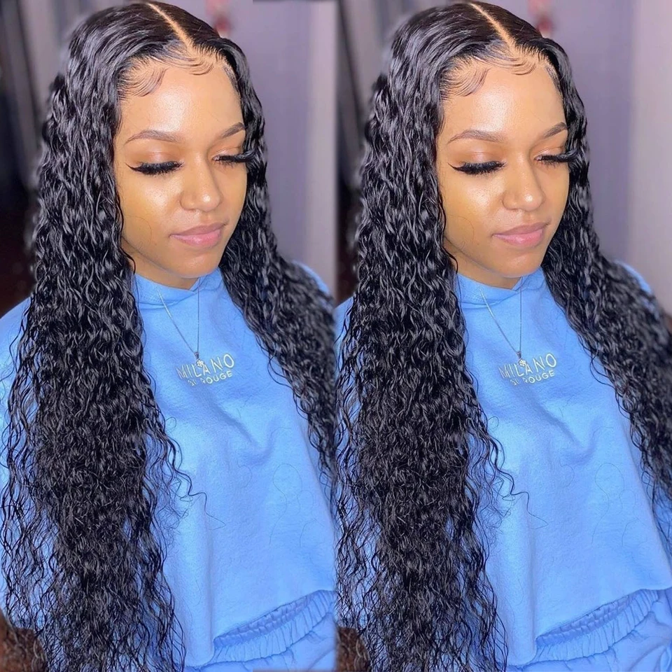 Wet And Wavy Lace Front Wig 5x5 HD Wigs For Women Curly Human Hair Wig Water Wave Lace Front Wig Human Hair Wigs Lace Front Wig
Wet And Wavy Lace Front Wig 5x5 HD Wigs For Women Curly Human Hair Wig Water Wave Lace Front Wig Human Hair Wigs Lace Front Wig