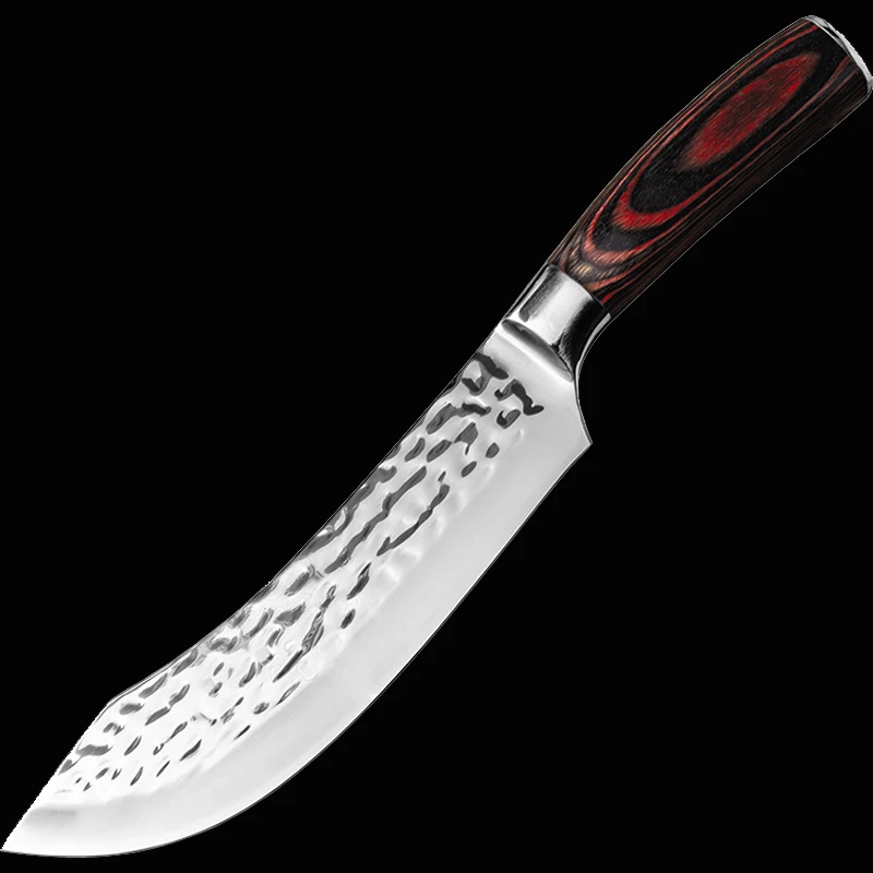 High Carbon Steel Chef Knife Boning Slicing Knife Butcher Kitchen Knives Meat Cleaver Kitchen Slaughtering Knife Skinning knife
High Carbon Steel Chef Knife Boning Slicing Knife Butcher Kitchen Knives Meat Cleaver Kitchen Slaughtering Knife Skinning knife