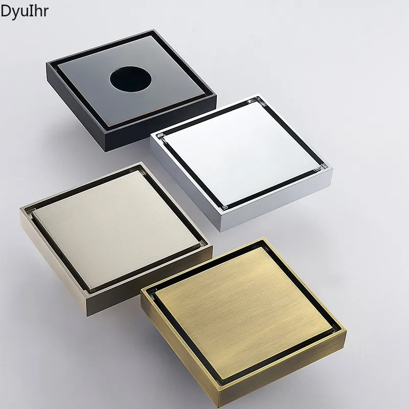 Bathroom accessories modern minimalist toilet anti-odor and insect-proof shower room anti-reflective all-copper floor drain
Bathroom accessories modern minimalist toilet anti-odor and insect-proof shower room anti-reflective all-copper floor drain