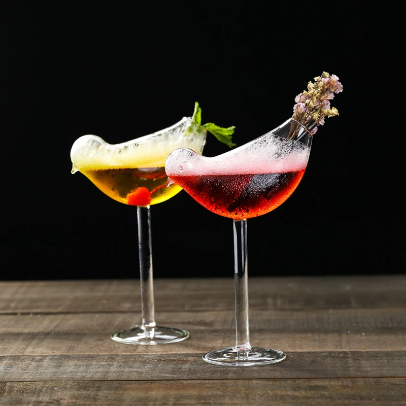 water bottle coffee Online red shop creative bird glass wine cup bar smoked molecule Cocktail Cup personality high foot bird cup
water bottle coffee Online red shop creative bird glass wine cup bar smoked molecule Cocktail Cup personality high foot bird cup