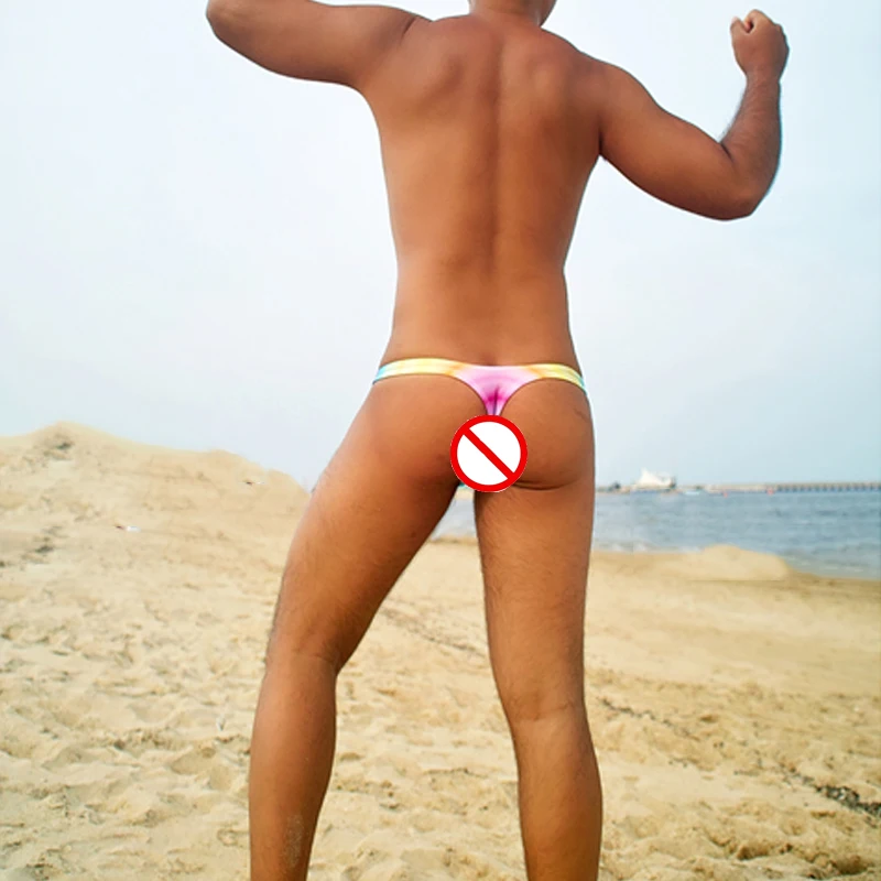 sexy rainbow print swimsuits hot gay men thong bikinis low waist tight men swimwear sunga swim trunk briefs bathing suits
sexy rainbow print swimsuits hot gay men thong bikinis low waist tight men swimwear sunga swim trunk briefs bathing suits