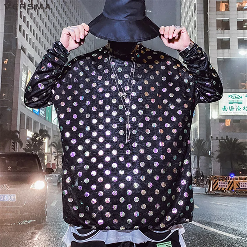 VERSMA Korean Harajuku Ulzzang Vintage Polka Dot T Shirt Men Women Hip Hop Streetwear Long Sleeve Oversized T-shirt Dropshipping
VERSMA Korean Harajuku Ulzzang Vintage Polka Dot T Shirt Men Women Hip Hop Streetwear Long Sleeve Oversized T-shirt Dropshipping