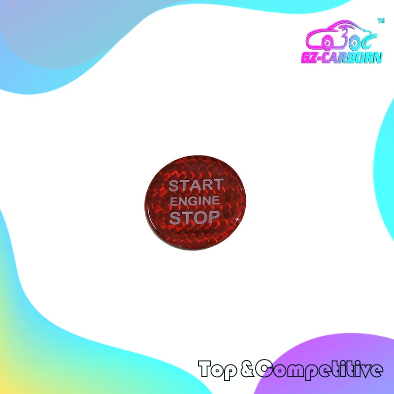 Stick On Style Red Color Real Dry Carbon Fiber Engine Start Button Cover Sticker For Alfa Romeo Stelvio/ Giulia 2016 (Not QV)
Stick On Style Red Color Real Dry Carbon Fiber Engine Start Button Cover Sticker For Alfa Romeo Stelvio/ Giulia 2016 (Not QV)