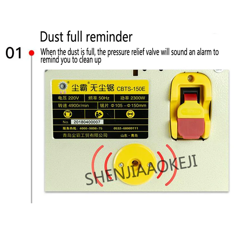 1PC Multifunctional Solid Wood Floor Dustless Chainsaw Machine Small Cleaning Dust Saw Woodworking Cutting Machine 220V
1PC Multifunctional Solid Wood Floor Dustless Chainsaw Machine Small Cleaning Dust Saw Woodworking Cutting Machine 220V