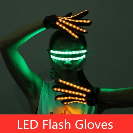 Charging led gloves Creative stage props Diamond in style Customizable color Club Bar KTV Atmosphere Gloves
Charging led gloves Creative stage props Diamond in style Customizable color Club Bar KTV Atmosphere Gloves