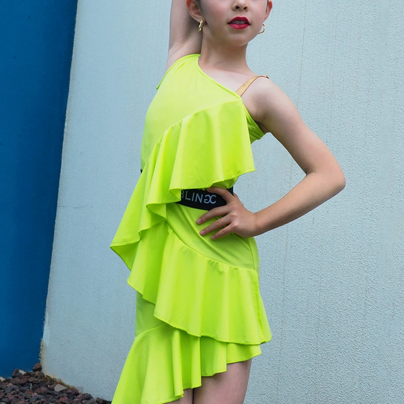 Green Latina Dance Dress For Kids Sleeveless Tap Dance Wear Ballroom Dance Costume Designer Dresses Girls Dance Clothes JL1358
Green Latina Dance Dress For Kids Sleeveless Tap Dance Wear Ballroom Dance Costume Designer Dresses Girls Dance Clothes JL1358