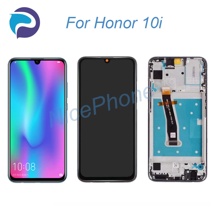 ЖК-экран + сенсорный дигитайзер HRY-LX1T дюйма для honor 10i, сменный ЖК-экран в сборе
ЖК-экран + сенсорный дигитайзер HRY-LX1T дюйма для honor 10i, сменный ЖК-экран в сборе
