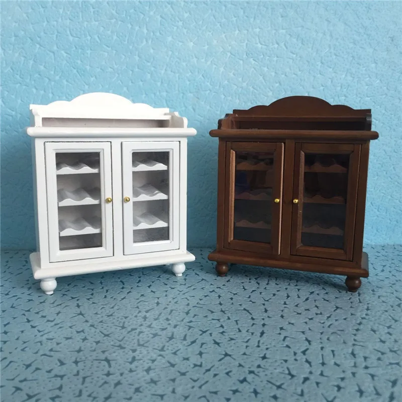 Dollhouse White Wine Cabinet Cupboard Miniature Kitchen Pub Bar Furniture 1:12 Mini Furniture
Dollhouse White Wine Cabinet Cupboard Miniature Kitchen Pub Bar Furniture 1:12 Mini Furniture
