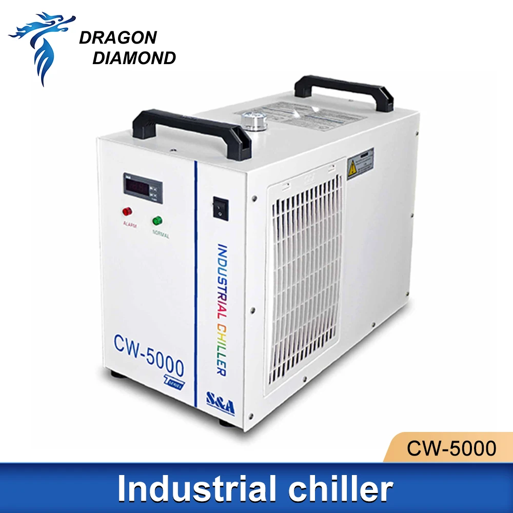 S&A CW5000 Industry Water Chiller for Co2 Laser Engraving Cutting Machine Cooling 80W 100W Laser Tube Co2 Laser Machine
S&A CW5000 Industry Water Chiller for Co2 Laser Engraving Cutting Machine Cooling 80W 100W Laser Tube Co2 Laser Machine