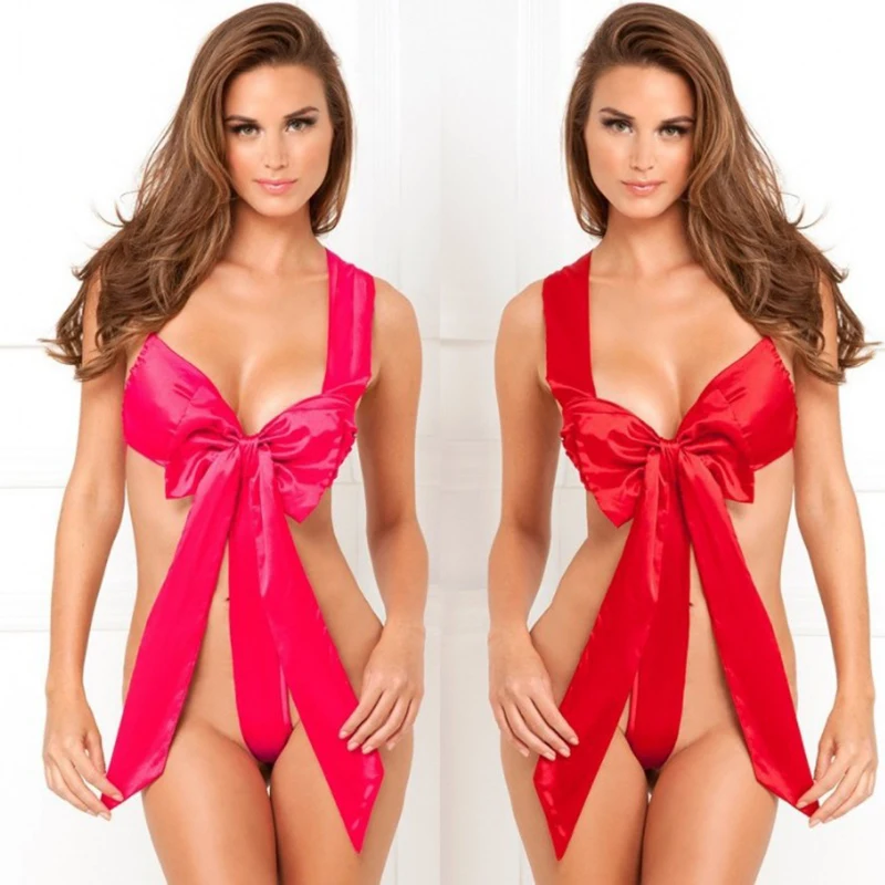 New sexy underwear big size appeal backless pajamas bow alluring three-point suit lingerie bra and thong One style underwear
New sexy underwear big size appeal backless pajamas bow alluring three-point suit lingerie bra and thong One style underwear