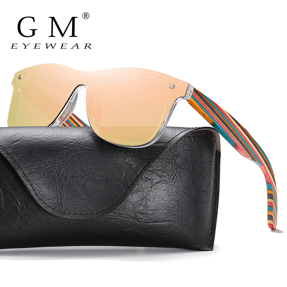 GM Color Wooden Sunglasses Women Polarized Fashion Sun Glasses Original Wood Oculos de sol masculino
GM Color Wooden Sunglasses Women Polarized Fashion Sun Glasses Original Wood Oculos de sol masculino