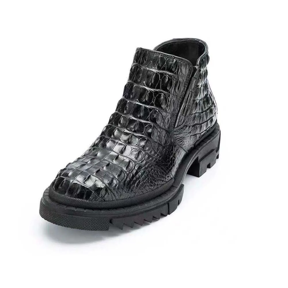 hexiaofengdedian men crocodile leather boots crocodile shoes male boots leather boots winter Rubber soles The bottom thick
hexiaofengdedian men crocodile leather boots crocodile shoes male boots leather boots winter Rubber soles The bottom thick
