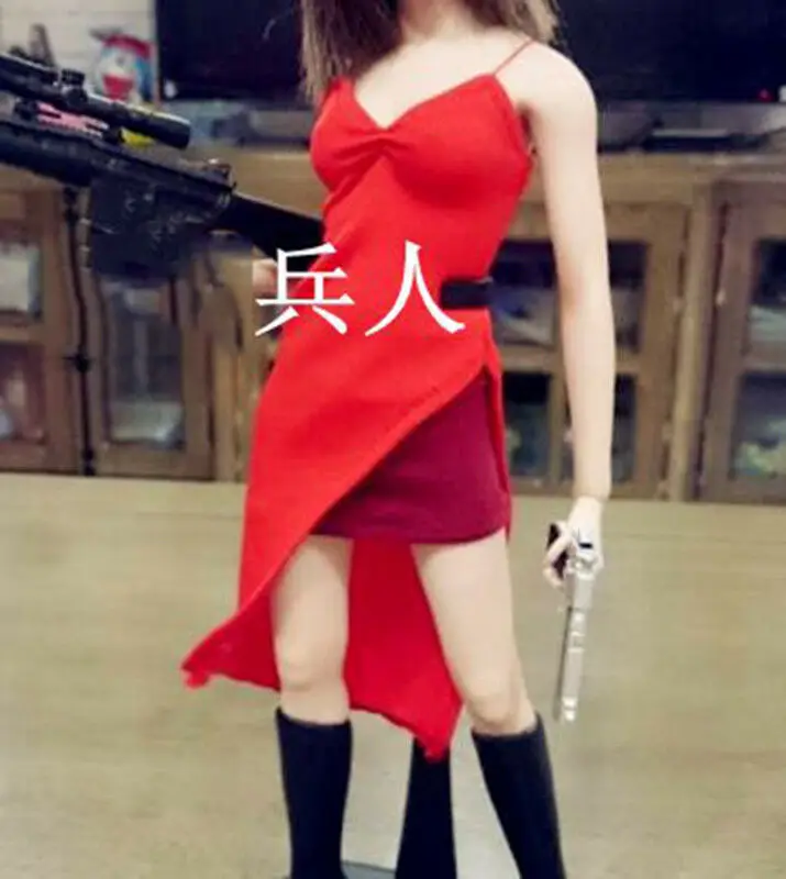 Красный Платье с хлястиками аксессуар для 1/6th женской фигуры тела игрушки куклы 
Красный Платье с хлястиками аксессуар для 1/6th женской фигуры тела игрушки куклы