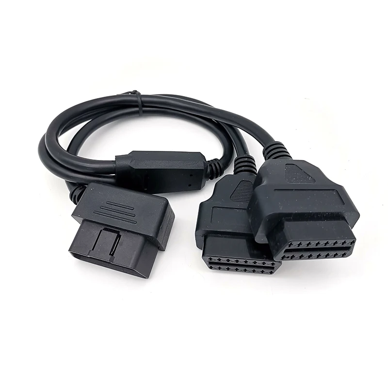 OBD-II автомобильный 16-контактный диагностический под прямым углом Y сплиттер Диагностика расширения кабель
OBD-II автомобильный 16-контактный диагностический под прямым углом Y сплиттер Диагностика расширения кабель