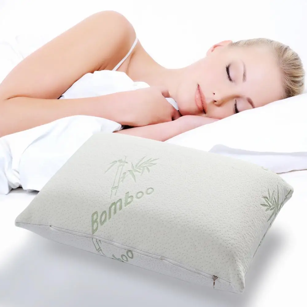 47 40*60CM White Comfortable and soft Bamboo Fiber Memory Foam Pillow Orthopedic Pillow Sleeping Pillow
47 40*60CM White Comfortable and soft Bamboo Fiber Memory Foam Pillow Orthopedic Pillow Sleeping Pillow