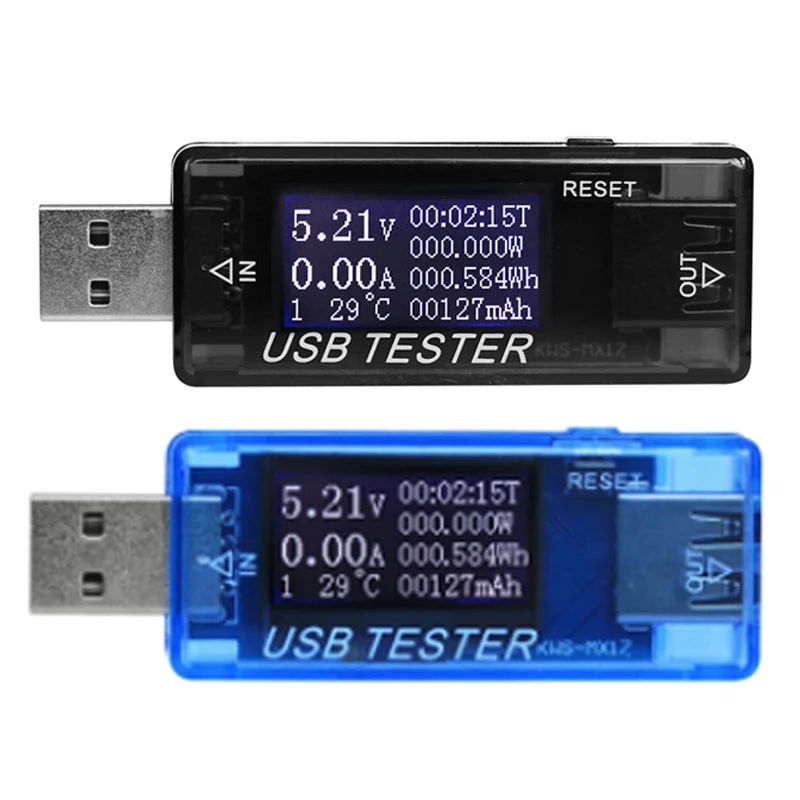 USB Current Voltage Capacity Tester Volt Current Voltage Detect Charger Capacity Tester Meter Mobile Power Detector Battery Test
USB Current Voltage Capacity Tester Volt Current Voltage Detect Charger Capacity Tester Meter Mobile Power Detector Battery Test