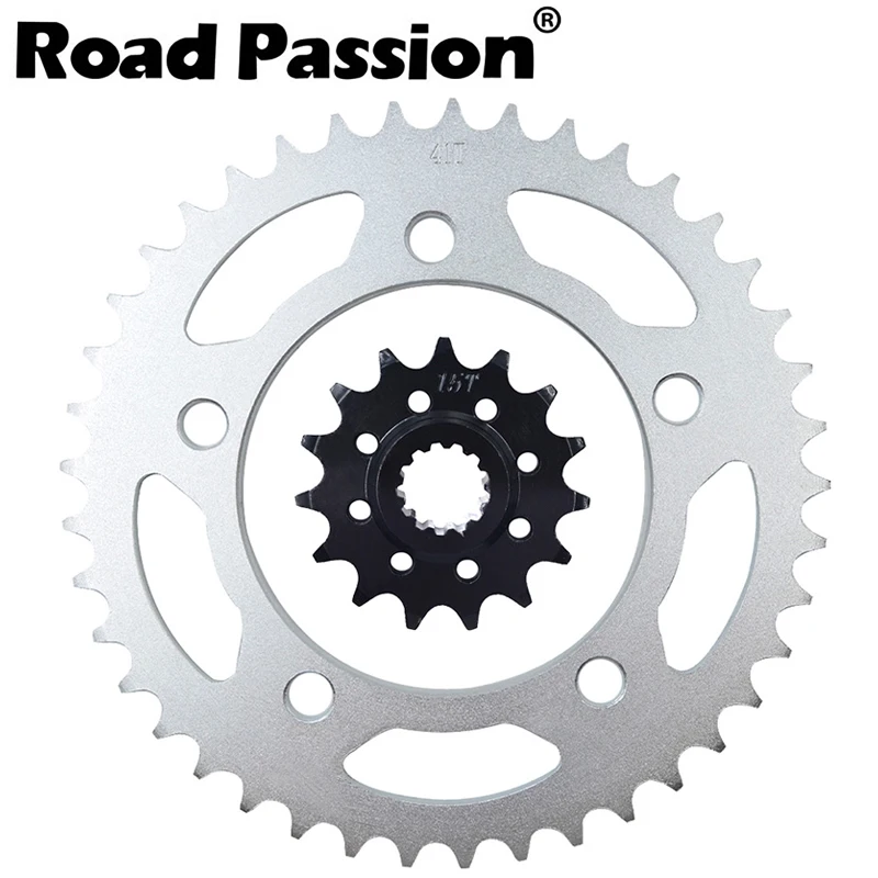 Motorcycle 15T Teeth Front 41T Teeth Rear Sprocket 520 Chain Wheel For HONDA CB500F/X CBR500R 2013-2018 NC700 CTX700 NC750 2014
Motorcycle 15T Teeth Front 41T Teeth Rear Sprocket 520 Chain Wheel For HONDA CB500F/X CBR500R 2013-2018 NC700 CTX700 NC750 2014