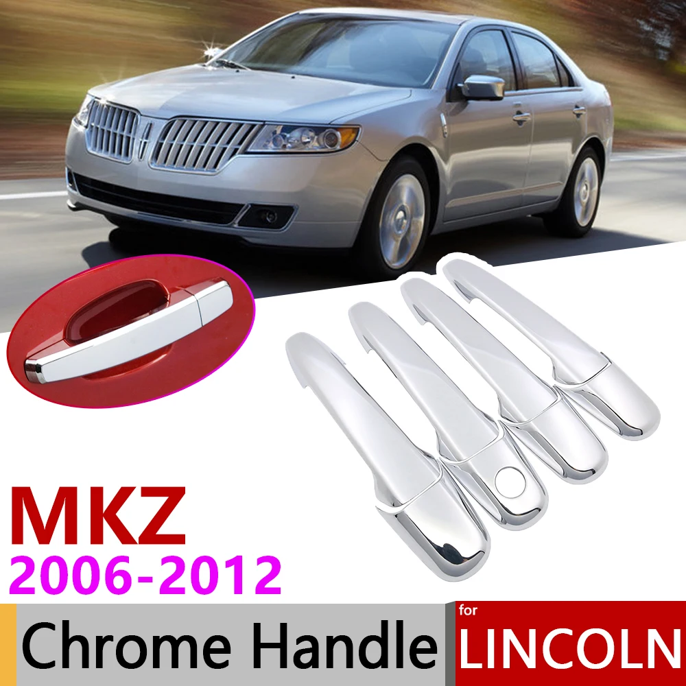 for Lincoln MKZ 2006~2012 Chrome Exterior Door Handle Cover Car Accessories Stickers Trim Set of 4Door 2007 2008 2009 2010 2011
for Lincoln MKZ 2006~2012 Chrome Exterior Door Handle Cover Car Accessories Stickers Trim Set of 4Door 2007 2008 2009 2010 2011