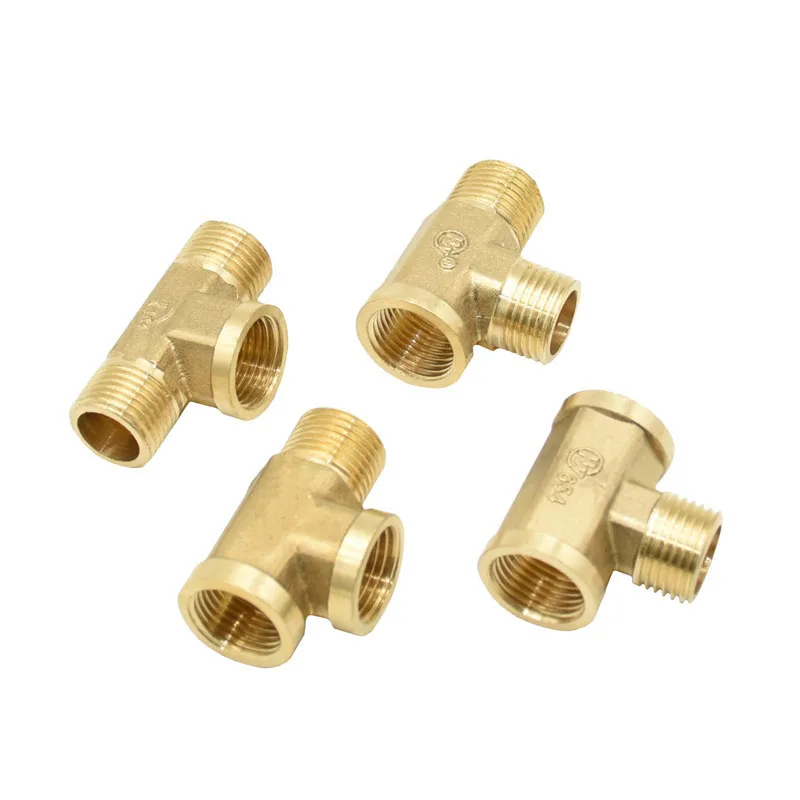 Brass 1/2" Thread Tee Connector T Type Plumbing Female G1/2 Male Water Splitter Threaded Connector Fittings 1Pcs
Brass 1/2" Thread Tee Connector T Type Plumbing Female G1/2 Male Water Splitter Threaded Connector Fittings 1Pcs
