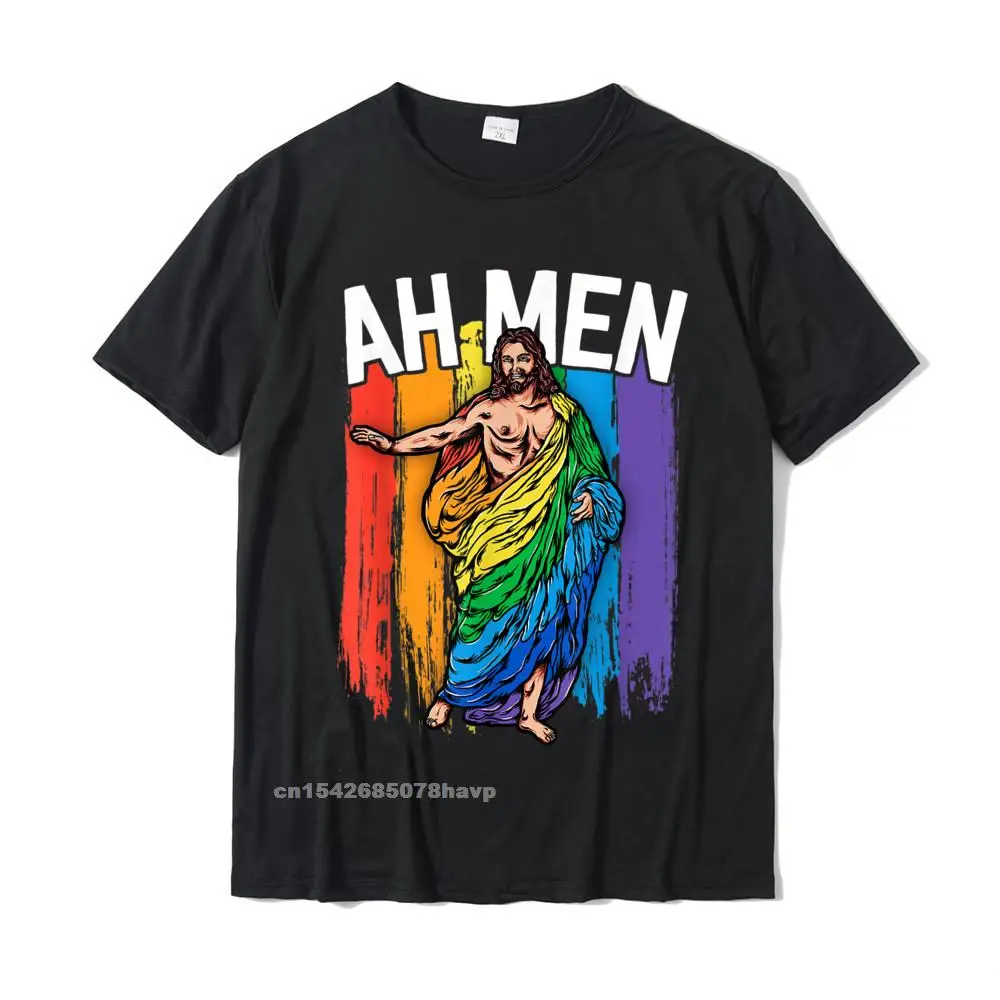 Ah Men Gay Jesus Shirt Funny LGBTQ Shirts Gifts Rainbow T-Shirt Cotton Men's T Shirts Camisa Tops Tees Newest Simple Style
Ah Men Gay Jesus Shirt Funny LGBTQ Shirts Gifts Rainbow T-Shirt Cotton Men's T Shirts Camisa Tops Tees Newest Simple Style
