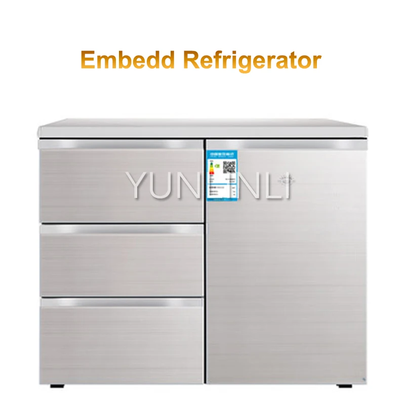Refrigerator Household Horizontal Kitchen Embedded Three-Drawer Side-By-Door Direct Cooling Refrigerator Freezer
Refrigerator Household Horizontal Kitchen Embedded Three-Drawer Side-By-Door Direct Cooling Refrigerator Freezer