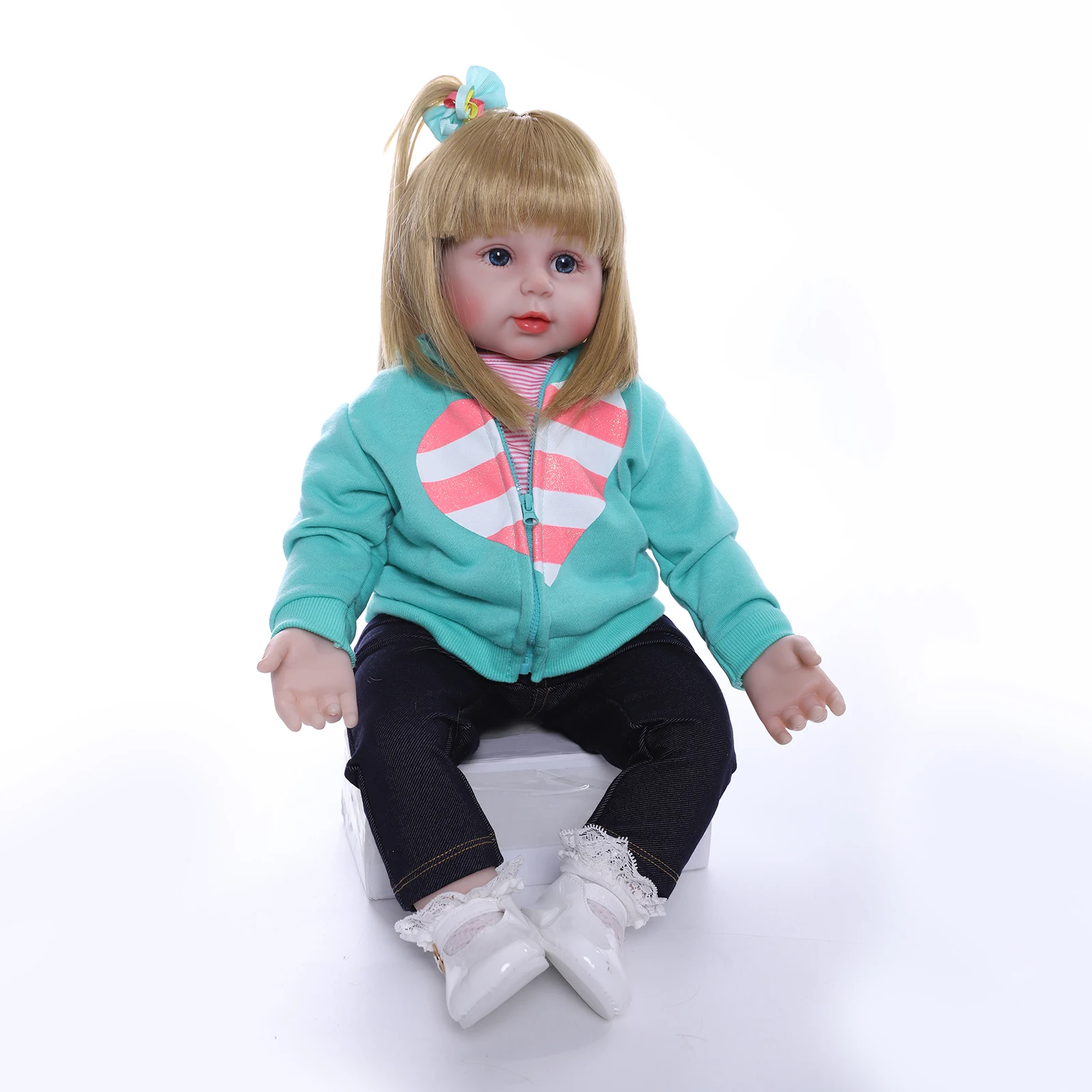ZIYIUI 48cm Reborn Doll Girl Realistic Handmade Silicone Cute Blonde Reborn Baby Dolls Boy Girl Birthday Xmas Gift Toy
ZIYIUI 48cm Reborn Doll Girl Realistic Handmade Silicone Cute Blonde Reborn Baby Dolls Boy Girl Birthday Xmas Gift Toy