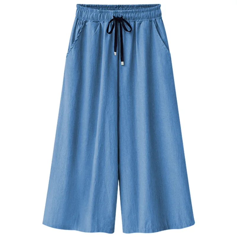 Women Drawstring Elastic High Waist Loose Cropped Pant Solid Color Casual Extra-Large Soft Wide-Leg Pants Daily Commute Wear
Women Drawstring Elastic High Waist Loose Cropped Pant Solid Color Casual Extra-Large Soft Wide-Leg Pants Daily Commute Wear