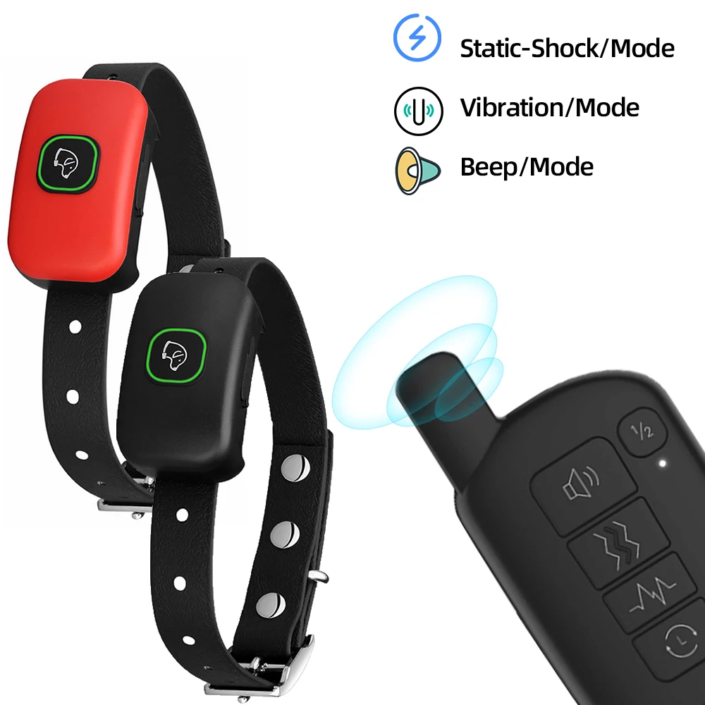 Waterproof Dog Training Collar Electric Shock Vibration Sound Dogs Bark Collar for All Size Pet Training Tool
Waterproof Dog Training Collar Electric Shock Vibration Sound Dogs Bark Collar for All Size Pet Training Tool