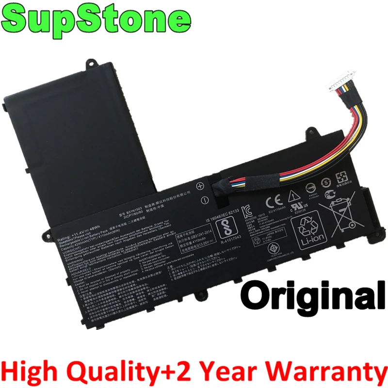 SupStone B31N1503 0B200- 01690000 Аккумулятор для ноутбука ASUS EeeBook E202SA R206SA E202SA-1B E202SA-1E E202SA-FD001
SupStone B31N1503 0B200- 01690000 Аккумулятор для ноутбука ASUS EeeBook E202SA R206SA E202SA-1B E202SA-1E E202SA-FD001