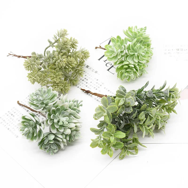 6 Pieces Artificial plants Pine needles Succulent plants Home decoration accessories Wedding Greenery Diy Gifts Candy box Brooch
6 Pieces Artificial plants Pine needles Succulent plants Home decoration accessories Wedding Greenery Diy Gifts Candy box Brooch