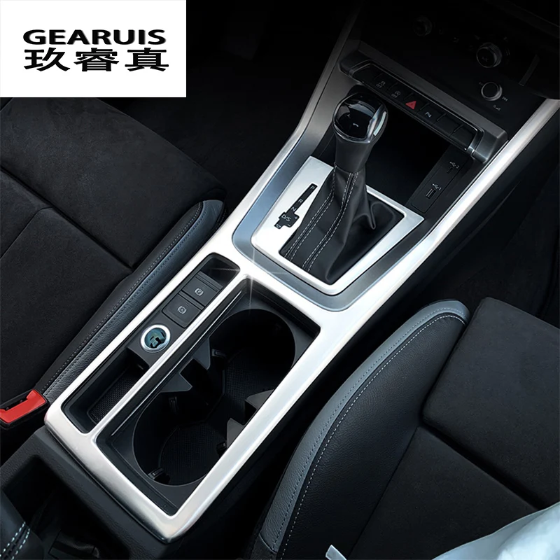 Car Styling For Audi Q3 2019 Central control Gear Shift Panel Gears Handrest Water cup Covers Stickers Interior Auto Accessories
Car Styling For Audi Q3 2019 Central control Gear Shift Panel Gears Handrest Water cup Covers Stickers Interior Auto Accessories