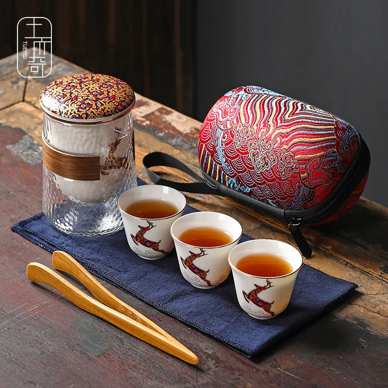 High grade Chinese Tea Travel Tea Set Kung Fu TeaSet Ceramic Portable Teapot Porcelain Teaset Gaiwan Tea Cups of Tea Ceremony.
High grade Chinese Tea Travel Tea Set Kung Fu TeaSet Ceramic Portable Teapot Porcelain Teaset Gaiwan Tea Cups of Tea Ceremony.