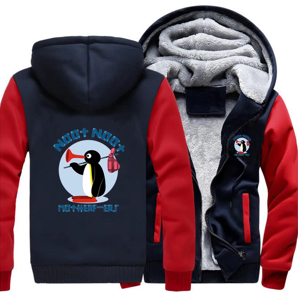 Kawaii Anime Animal Penguin Noot Casual Outdoor Hoodies Coat Men Printed Street Sweatshirt Winter Warm Thick Fitted Jackets
Kawaii Anime Animal Penguin Noot Casual Outdoor Hoodies Coat Men Printed Street Sweatshirt Winter Warm Thick Fitted Jackets