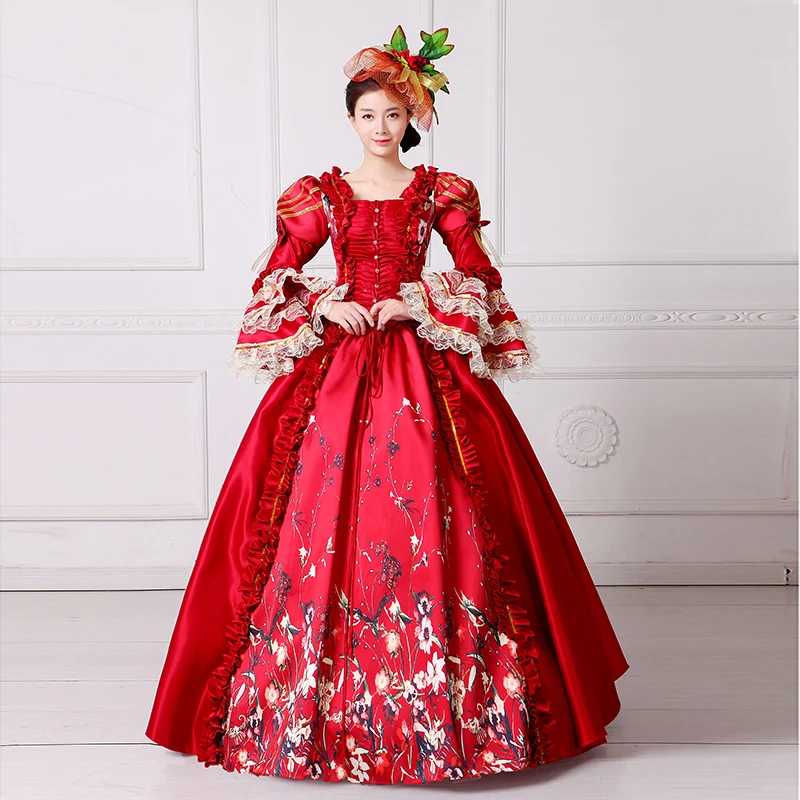 European Royal Court Dress Victorian Costume Roccoo Ball Cosplay Costume Vintage Queen Lolita Costume
European Royal Court Dress Victorian Costume Roccoo Ball Cosplay Costume Vintage Queen Lolita Costume
