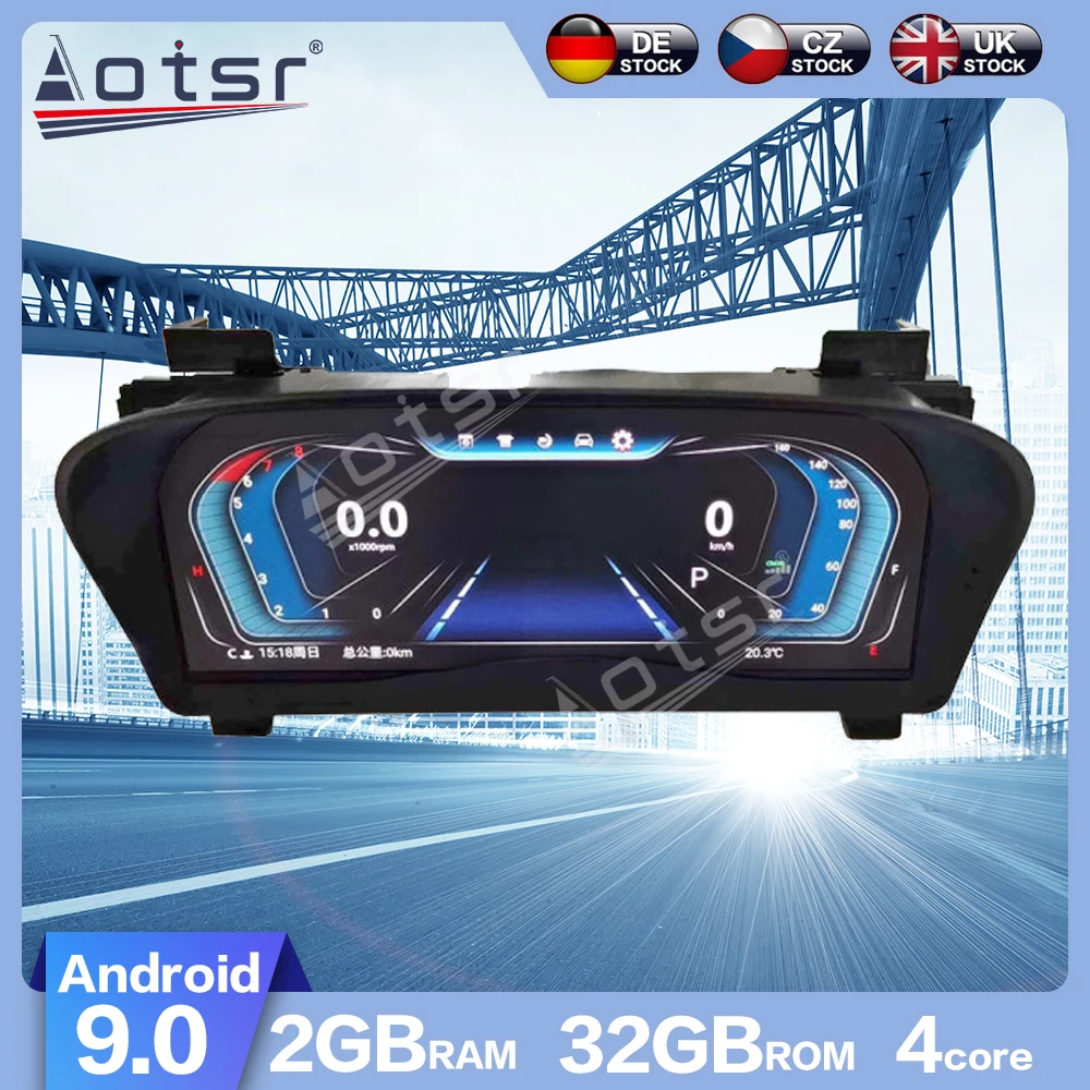 12.3 inch Car LCD Cluster instrument multimedia dashboard Modification For Alphard 30 series 2015 + GPS navigation LCD Display
12.3 inch Car LCD Cluster instrument multimedia dashboard Modification For Alphard 30 series 2015 + GPS navigation LCD Display