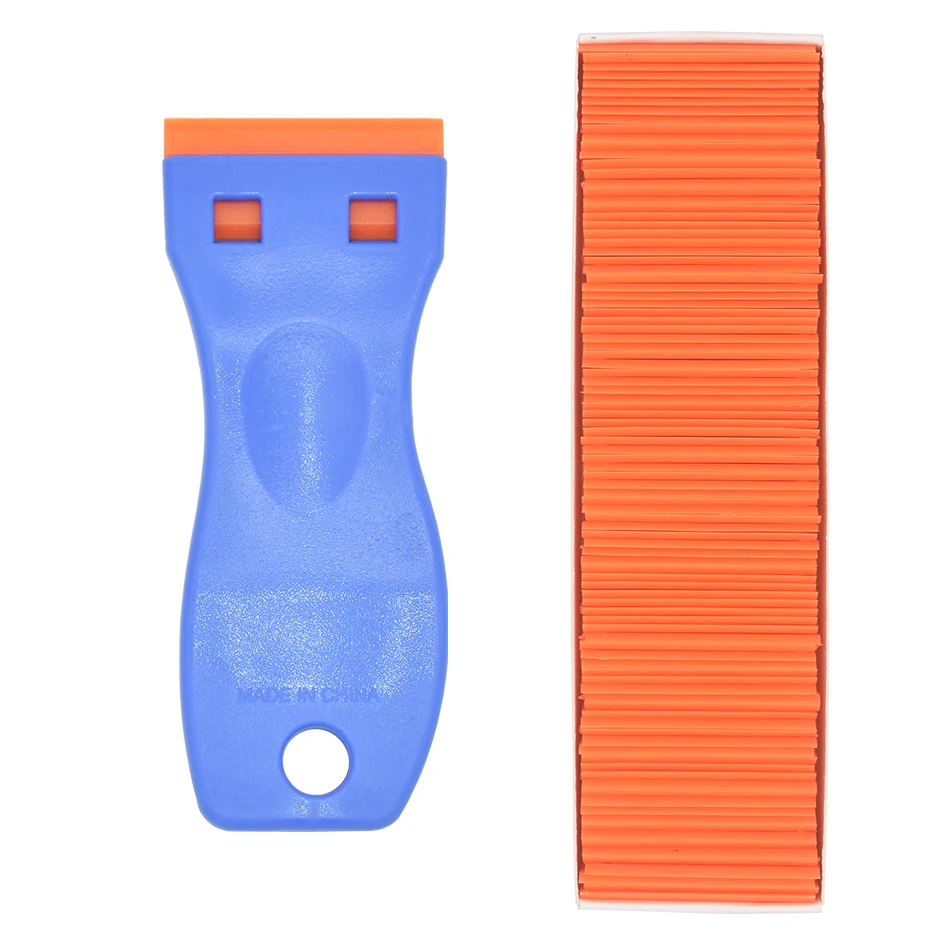 Plastic Auto Scraper Blade Tool Car Window Glass Stovetop Vinly Film Sticker Installation Tint Glue Gap Cleaner Sreen Squeegee
Plastic Auto Scraper Blade Tool Car Window Glass Stovetop Vinly Film Sticker Installation Tint Glue Gap Cleaner Sreen Squeegee