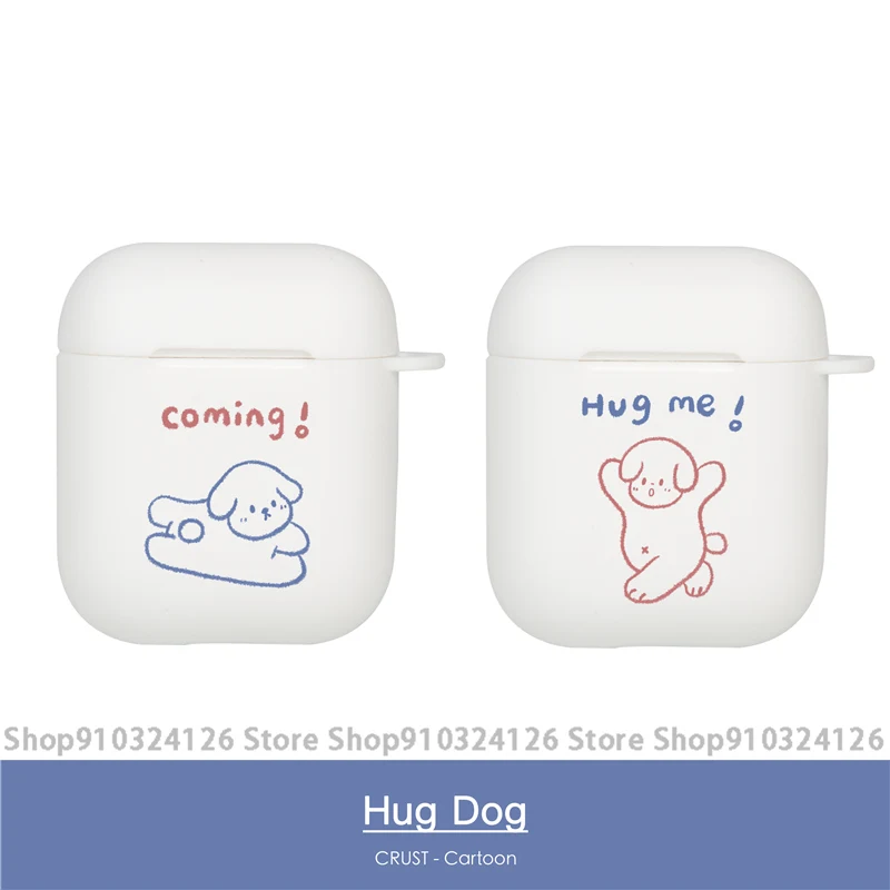 Cute Teddy dog Case for Airpods 1/2/Pro Cover Cartoon Earphone Case Couples White Silicone Capa for Airpod Pro Headphones Case
Cute Teddy dog Case for Airpods 1/2/Pro Cover Cartoon Earphone Case Couples White Silicone Capa for Airpod Pro Headphones Case