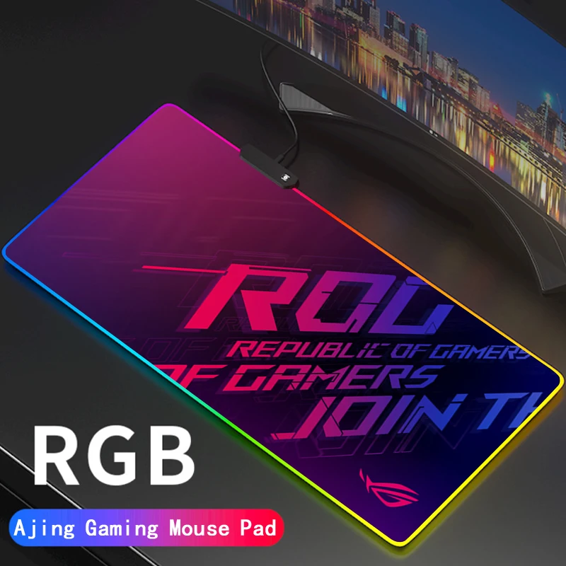 ROGE пользовательский DIY шаблон игровой RGB коврик для мыши большой блокировки край скорость геймера светодиодный коврик для мыши мягкий коврик для ноутбука
ROGE пользовательский DIY шаблон игровой RGB коврик для мыши большой блокировки край скорость геймера светодиодный коврик для мыши мягкий коврик для ноутбука