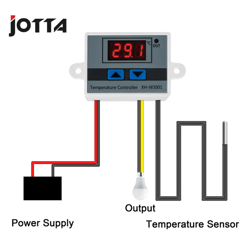 W3001 Digital Control Temperature Microcomputer Thermostat Switch Thermometer New Thermoregulator 12V 24V 220V
W3001 Digital Control Temperature Microcomputer Thermostat Switch Thermometer New Thermoregulator 12V 24V 220V