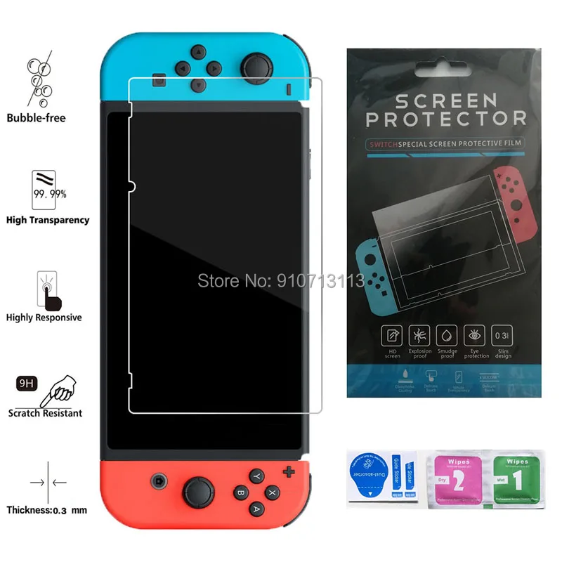 50pcs Protective Glass for Nintend Switch Tempered Glass Screen Protector for Nintendo Switch NS Accessories Screen Protection
50pcs Protective Glass for Nintend Switch Tempered Glass Screen Protector for Nintendo Switch NS Accessories Screen Protection