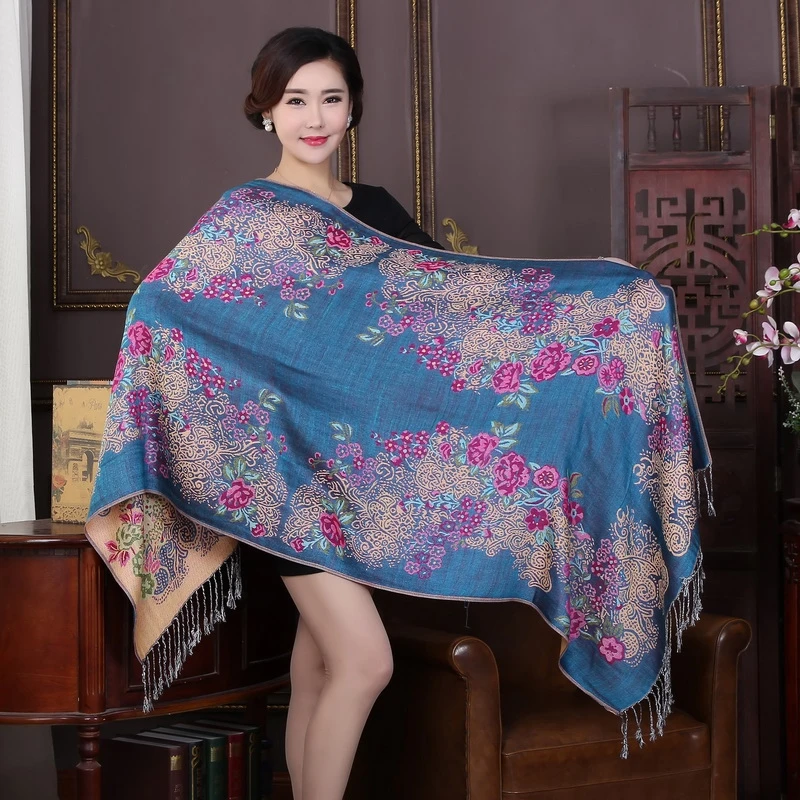 Fashion Women Shawl Double Side Cotton Pashmina Shawl Hijab Chal Fashion Scarf Travel Scarves Shawl Tassel Bufanda Wrap Shawl
Fashion Women Shawl Double Side Cotton Pashmina Shawl Hijab Chal Fashion Scarf Travel Scarves Shawl Tassel Bufanda Wrap Shawl